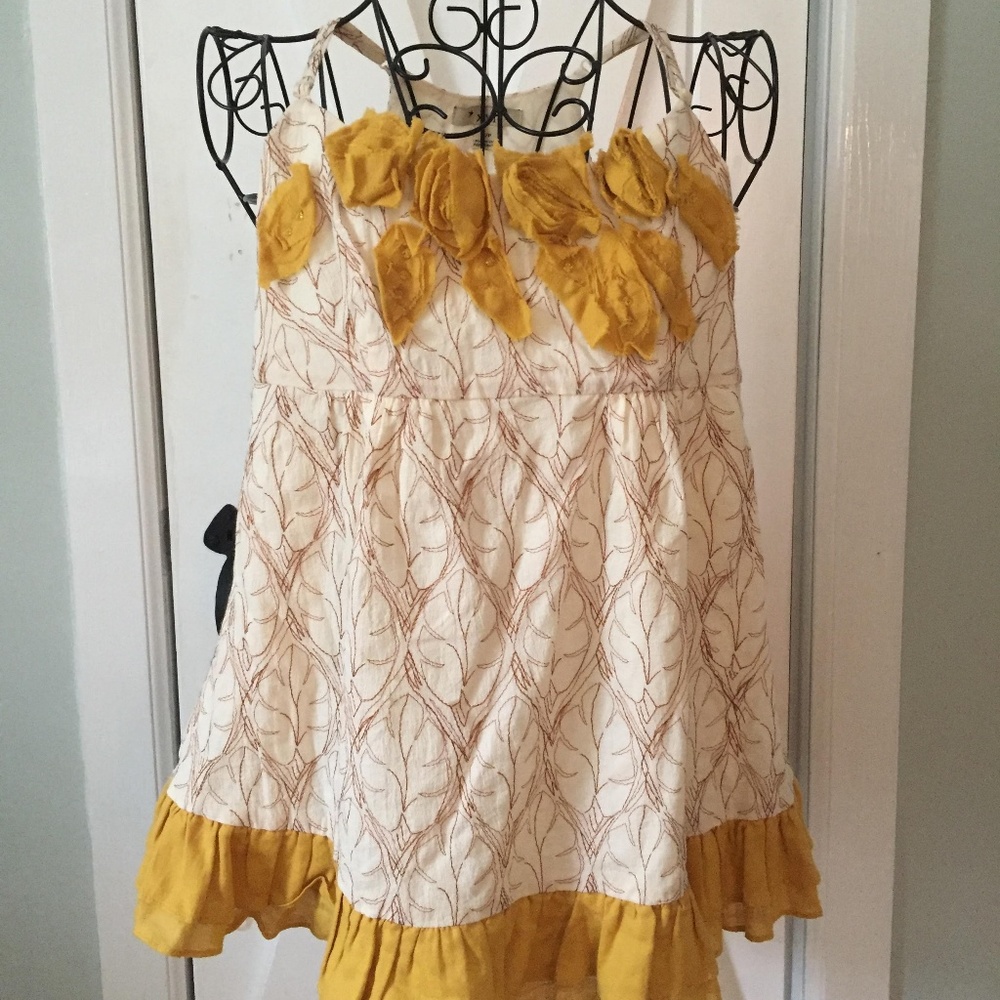 Forever21 Strapped Tank with Rosettes